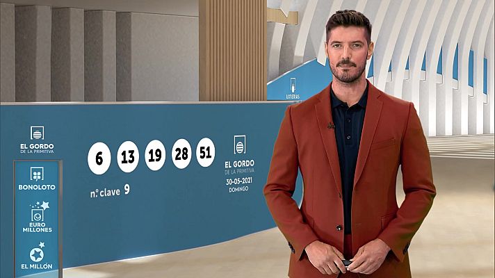 Loterías - Sorteo de El Gordo de la Primitiva del 30/05/2021