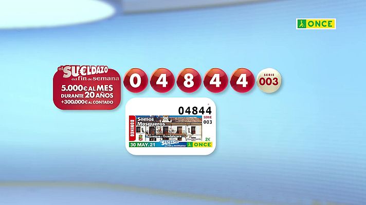 Sorteos ONCE - Sorteo ONCE - 30/05/21
