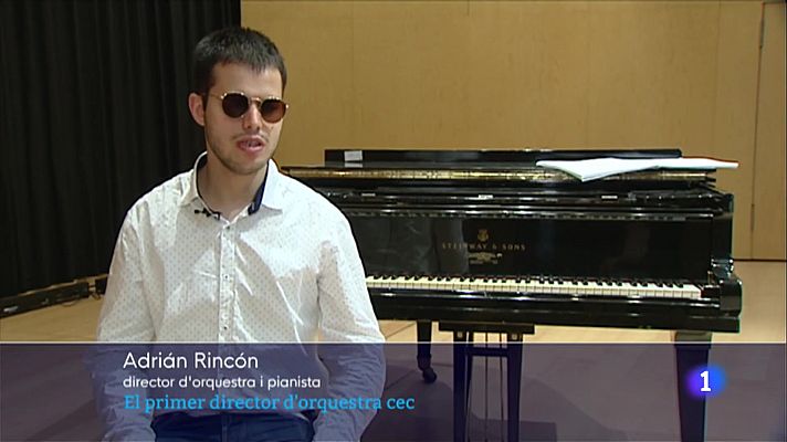 L'Informatiu - Coneix al primer director d'orquestra cec titulat d'Espanya