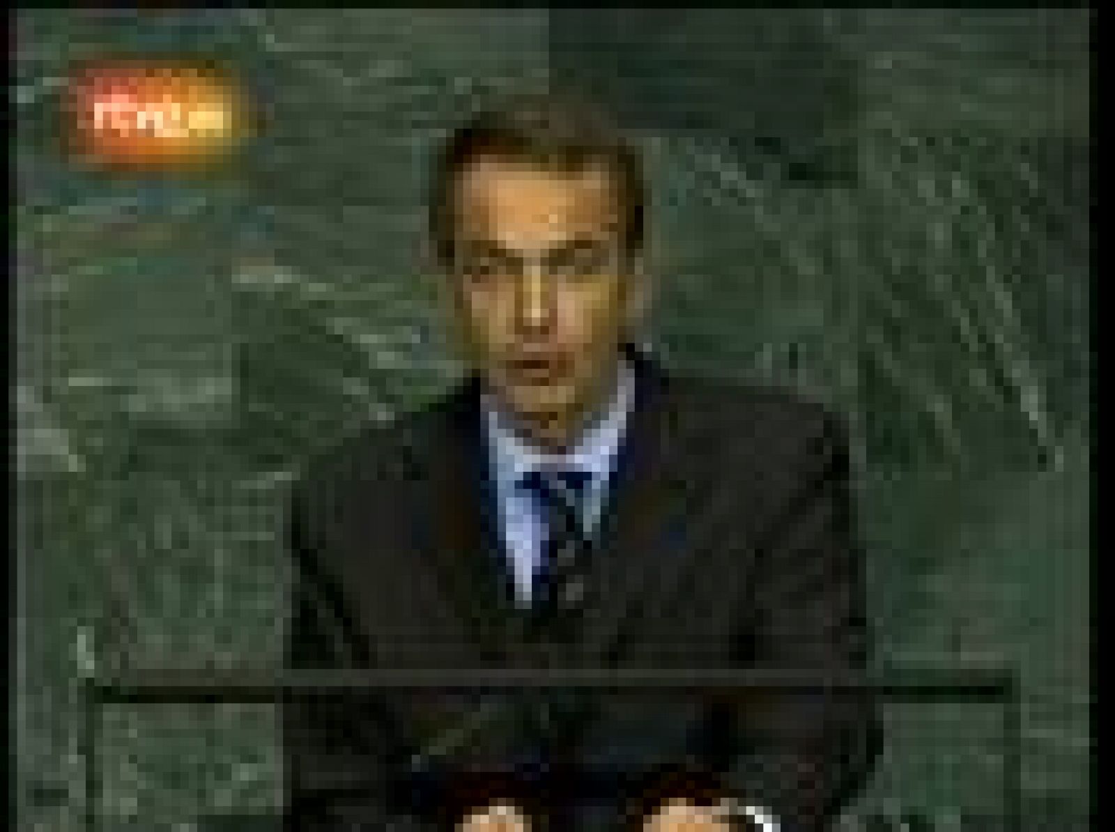 José Luis Rodríguez Zapatero ha dicho en su discurso en la ONU que España no va a aceptar un golpe antidemocrático en aquel país.