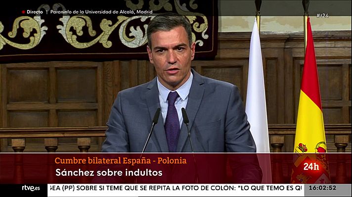 Pedro Sánchez, a favor dels indults