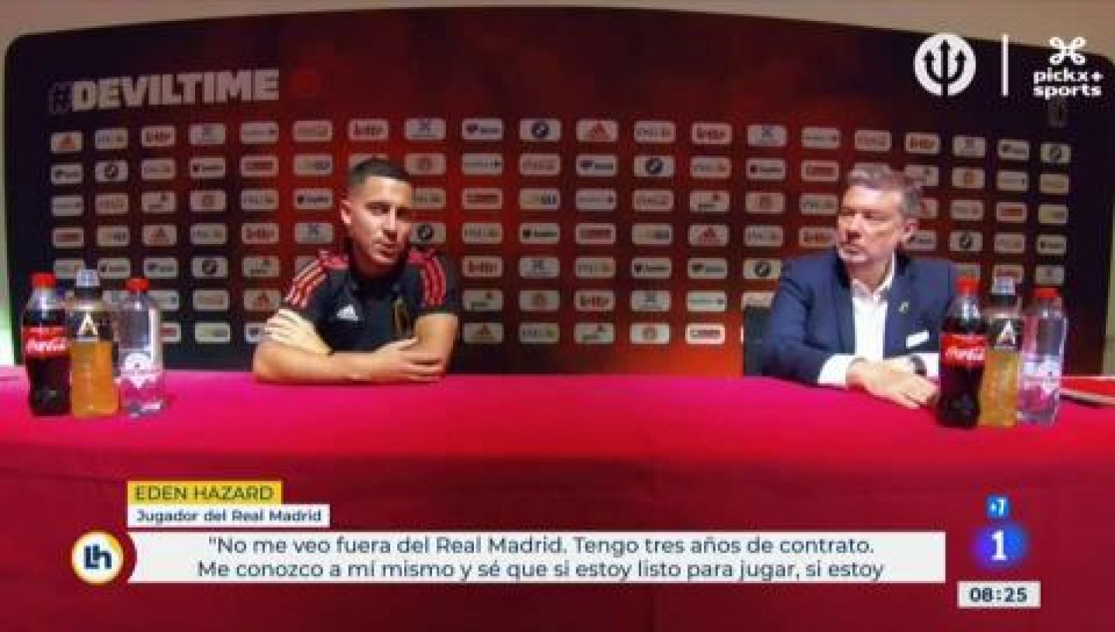 Hazard: "No me veo fuera del Real Madrid" | Ver