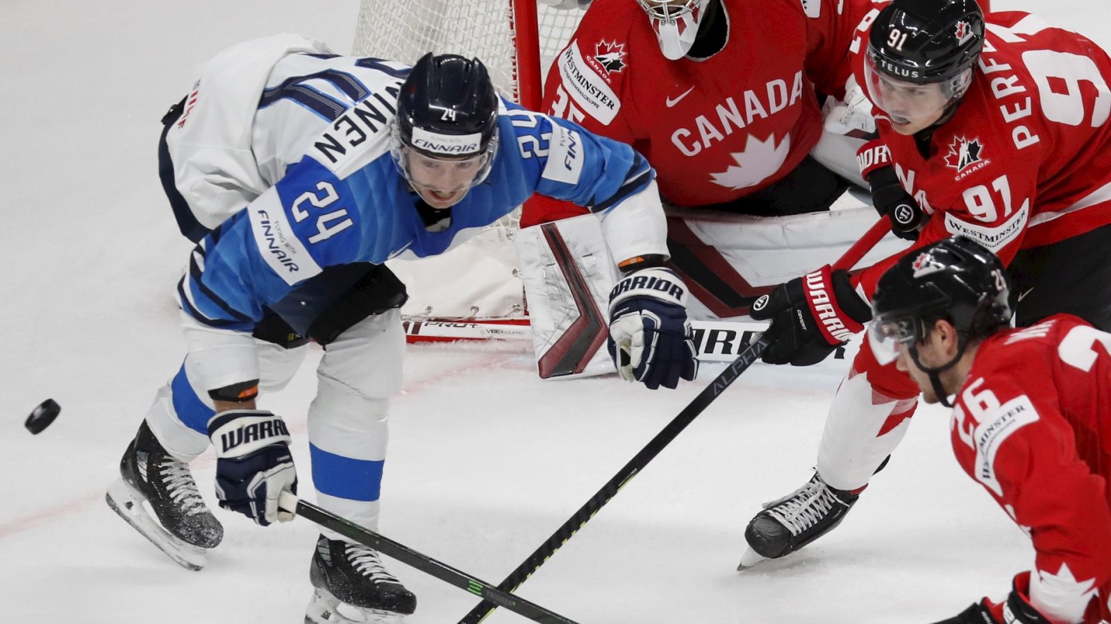 Hockey sobre hielo - Campeonato del mundo: Canadá - Finlandia