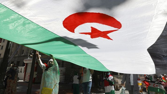 Telediario 1 - Marruecos culpa de la crisis diplomática a las "intenciones hostiles" de España respecto al Sáhara