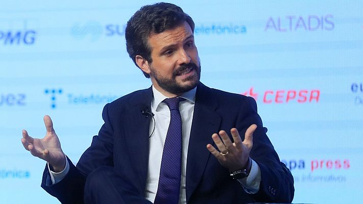 Casado defiende ir a la manifestación contra los indultos y rechaza las críticas a una posible foto de Colón