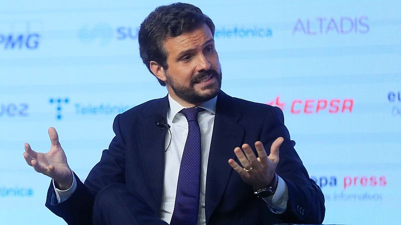 Casado defiende ir a la manifestación contra los indultos y rechaza las críticas a una posible foto de Colón