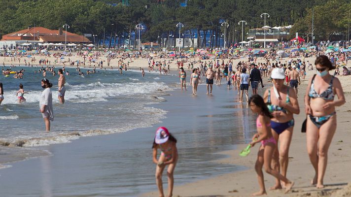 Telediario 1 - Las comunidades autónomas abren el debate sobre el fin del uso de la mascarilla en exteriores