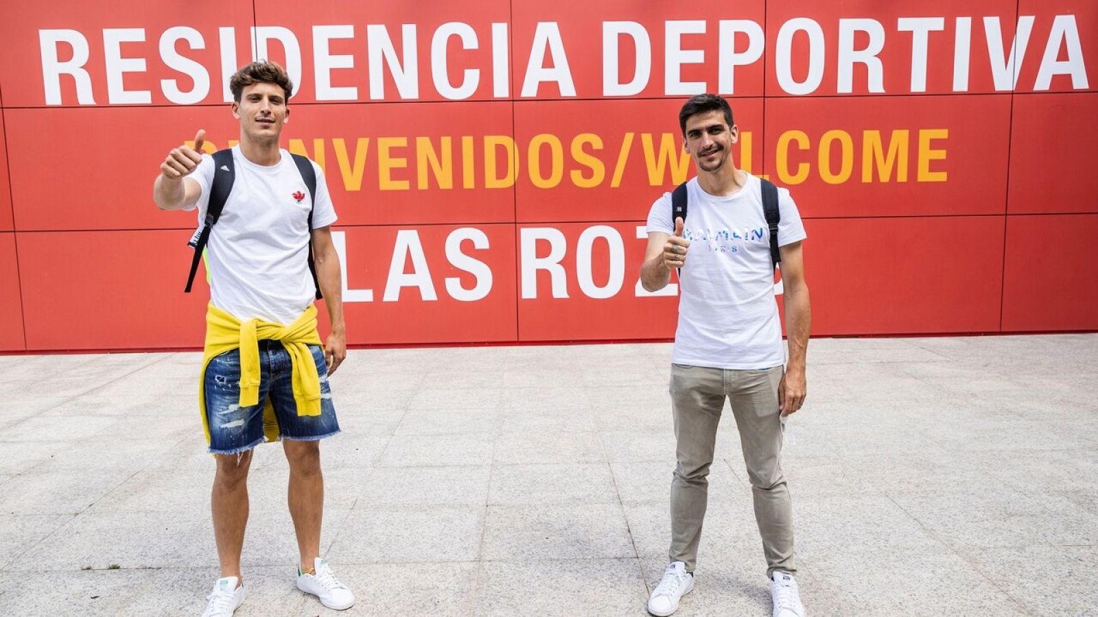 Los españoles de la Europa League ya están con la selección española en Las Rozas