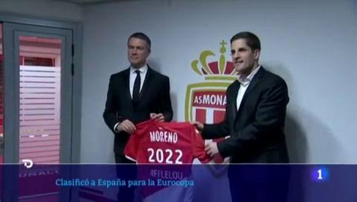 Telediario 1 - Robert Moreno confía en volver a entrenar al máximo nivel