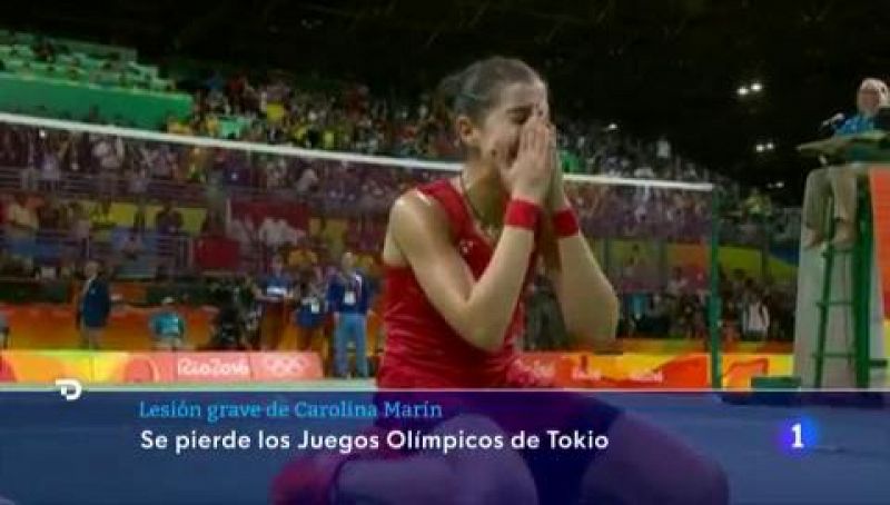Carolina Marín se rompe y no podrá defender su oro olímpico en Tokio 2020