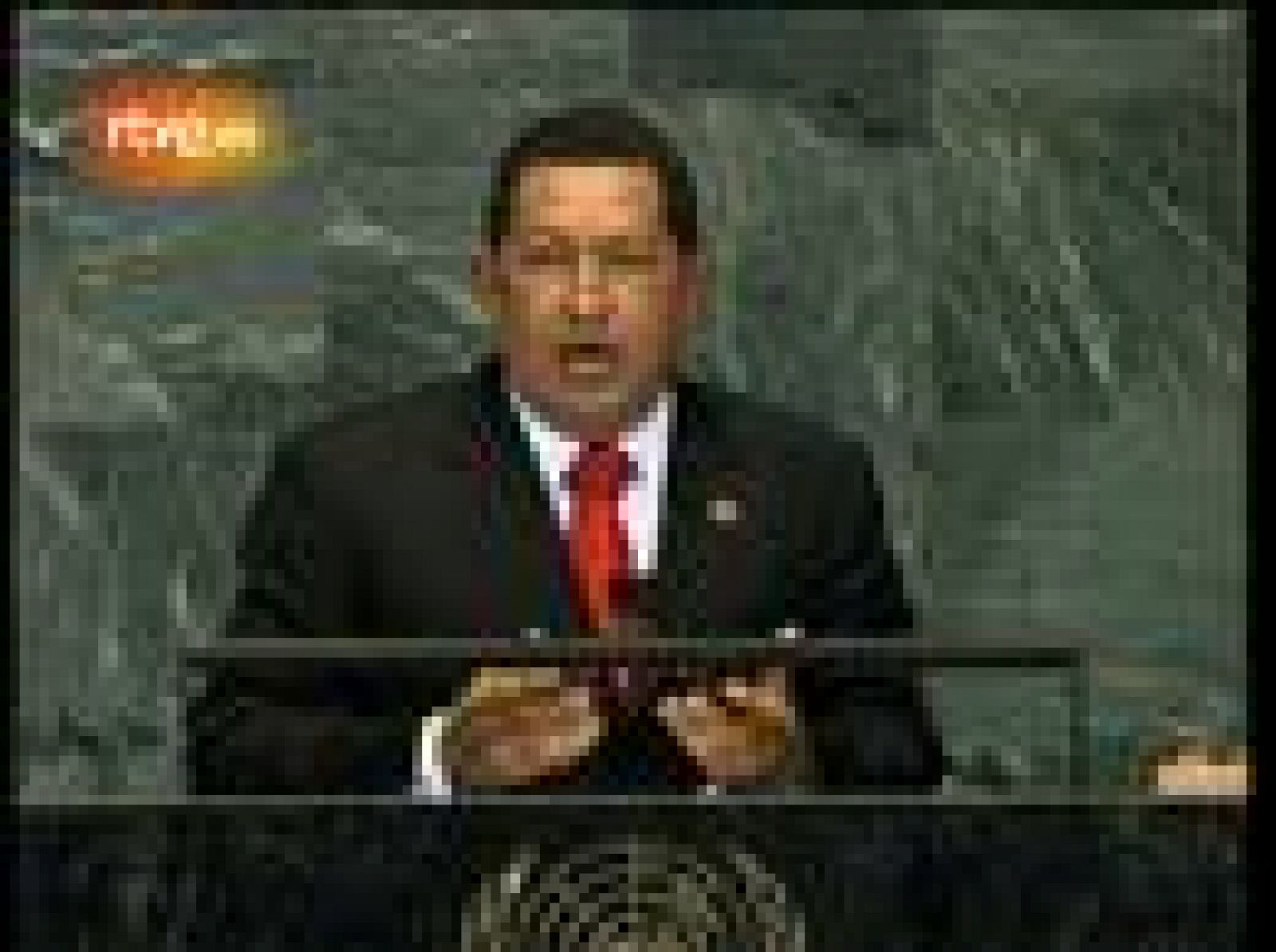 Así ha resumido Hugo Chávez el cambio que ha apreciado en la ONU en clara referencia al cambio de inquilino en la Casa Blanca.