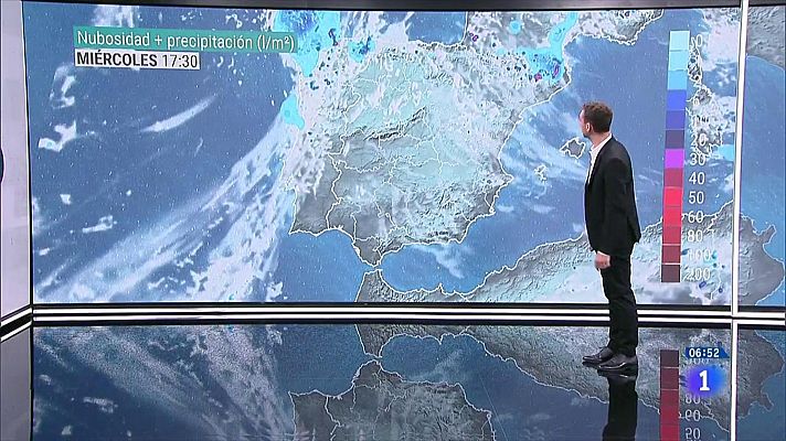 El tiempo - Tormentas fuertes en Mallorca, Menorca y Pirineos