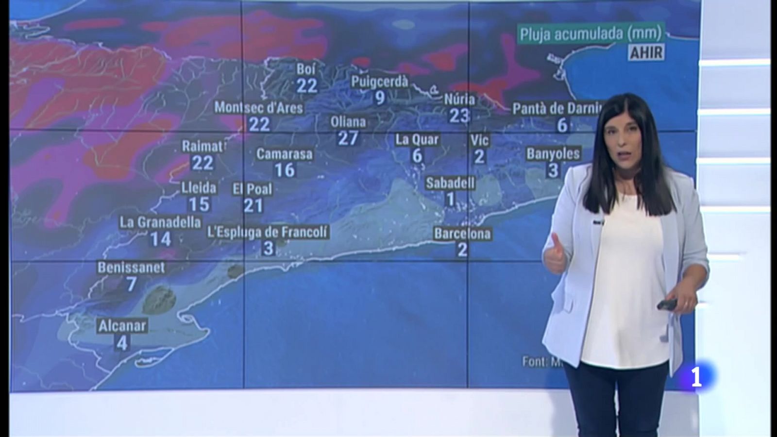 El Temps (02/06/2021) -  Calor d'estiu i ruixats de primavera