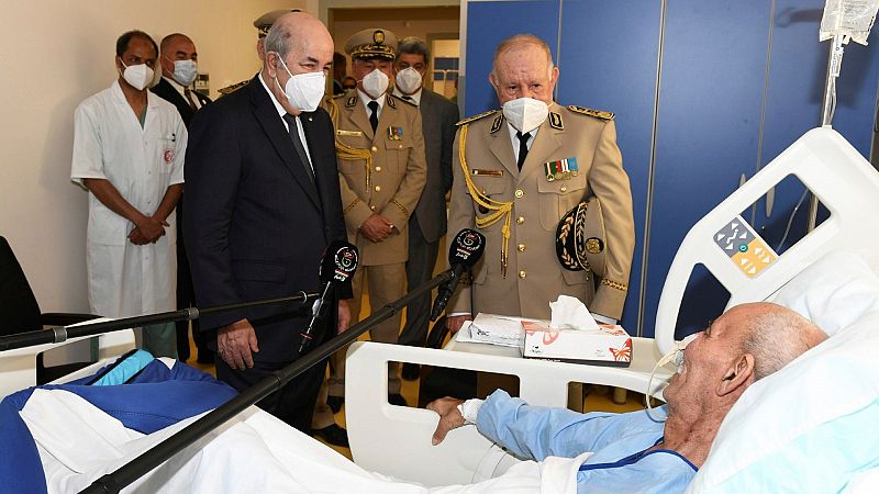 Brahim Gali reaparece en un hospital de Argel