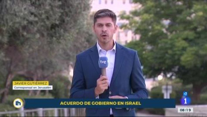 Telediario 1 - Acuerdo en Israel para desbancar a Netanyahu