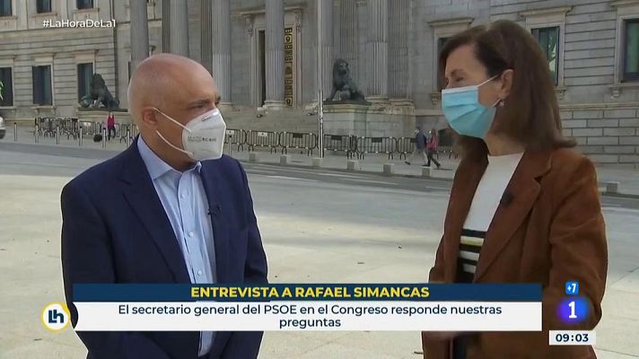 La hora de La 1 - Simancas (PSOE): "Cospedal intentó montar un numerito para para ocultar que los dirigentes del PP robaron a manos llenas"