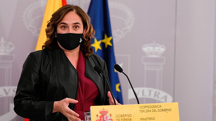 Colau defiende los indultos a los presos del 'procés' para "abrir una nueva etapa" en Cataluña