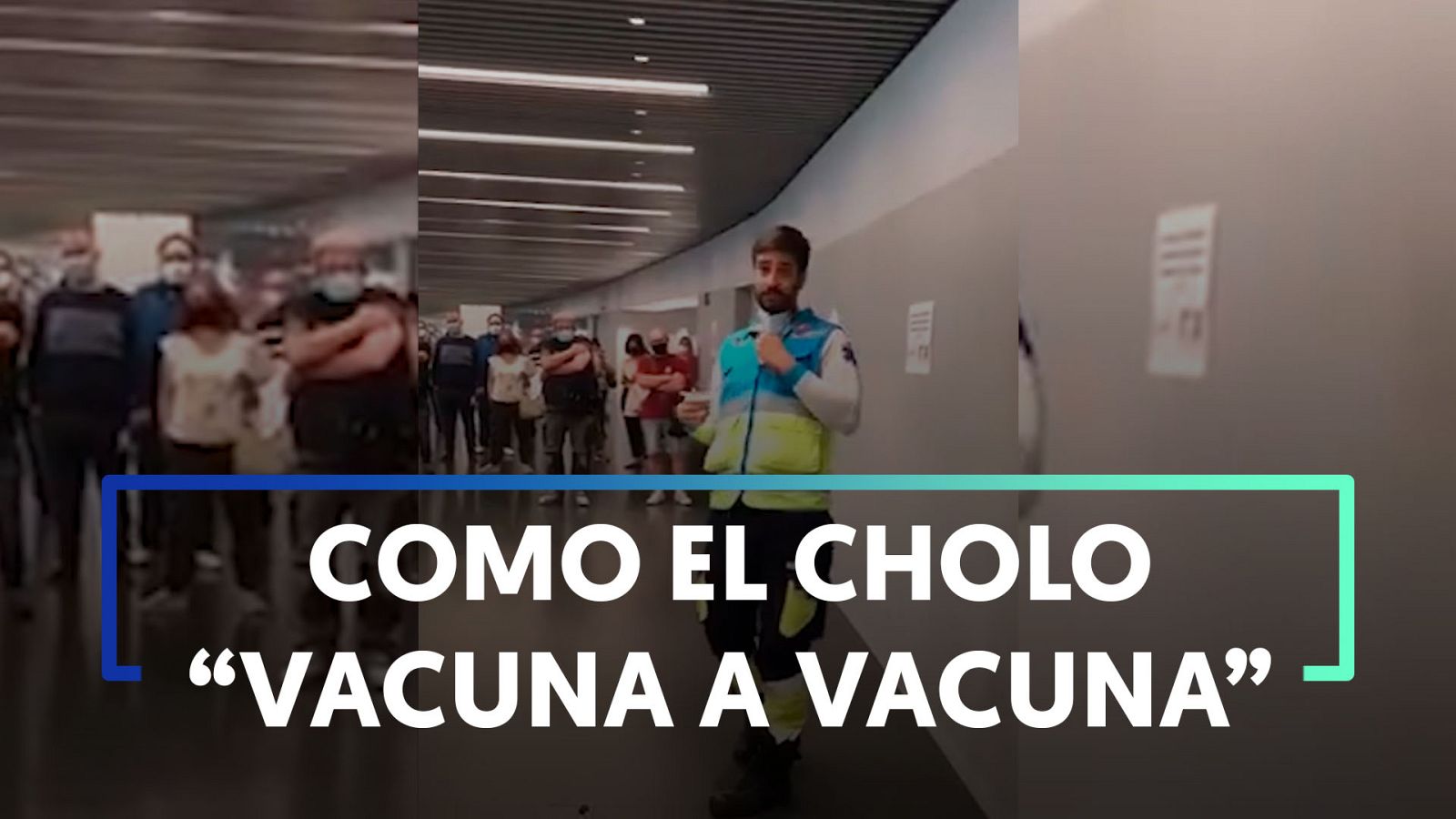 "Como el Cholo, vacuna a vacuna": la explicación viral de un enfermero del 112 en el Wanda Metropolitano - Modo Digital | Ver
