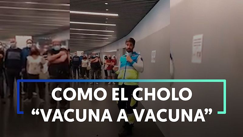 "Como el Cholo, vacuna a vacuna": la explicación viral de un enfermero del 112 en el Wanda Metropolitano - Modo Digital | Ver