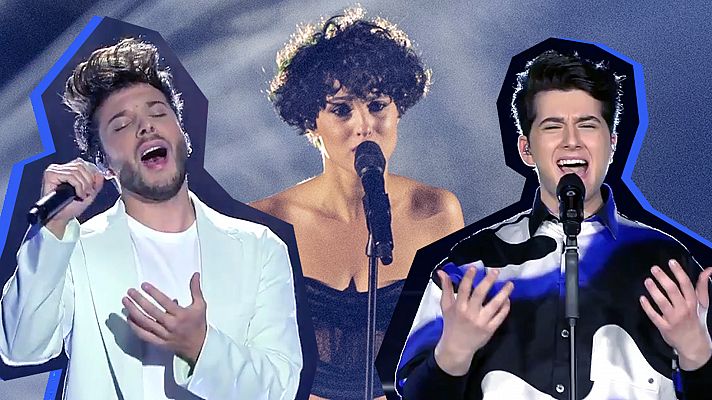 Blas Cantó, Gjon's Tears y Barbara Pravi se reúnen en España