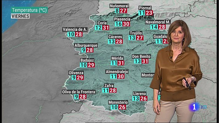 El tiempo en Extremadura - 03/06/2021