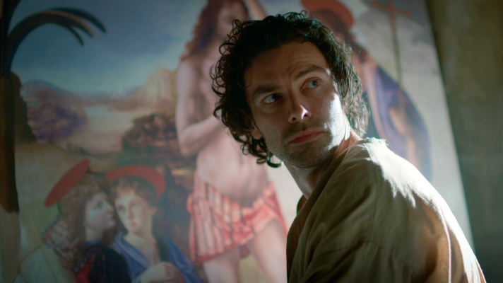 Leonardo - Da Vinci alcanza su primer éxito con "El bautismo de Cristo"