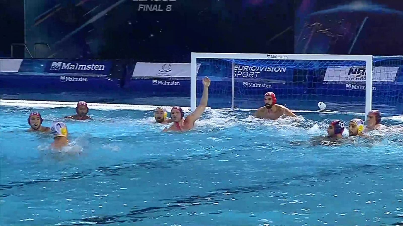 Waterpolo - Liga europea masculina. Final Eight: CN At.Barceloneta - Olympiacos Piraeus