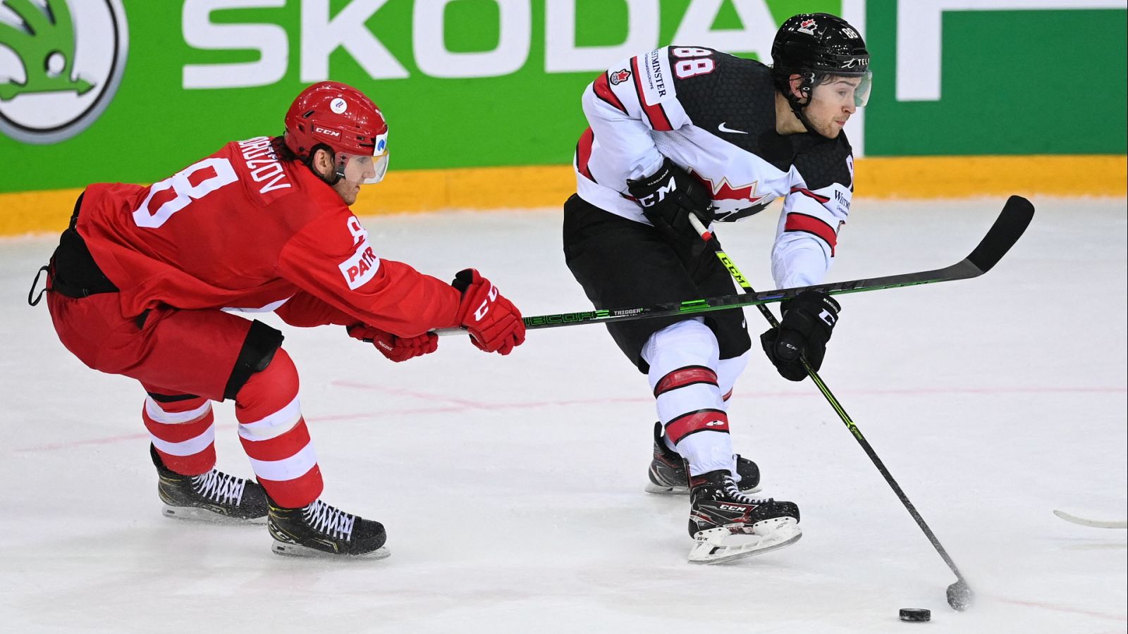 Hockey hielo - Campeonato del mundo masculino 1/4 Final: Rusia - Canadá