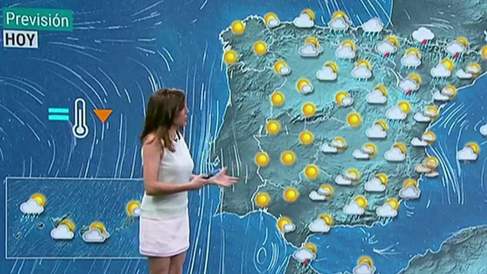 Descenso de temperaturas en el interior y tormentas en el Pirineo