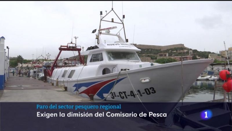 Crónica sobre el paro en el sector pesquero de la Región