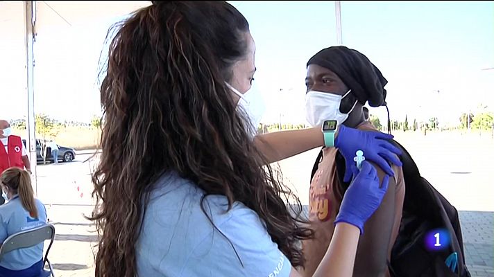 Noticias Andalucía - La vacuna llega a las chabolas de Huelva