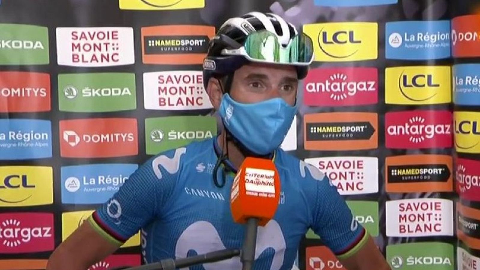 Dauphiné | Alejandro Valverde: "Estoy súper contento"