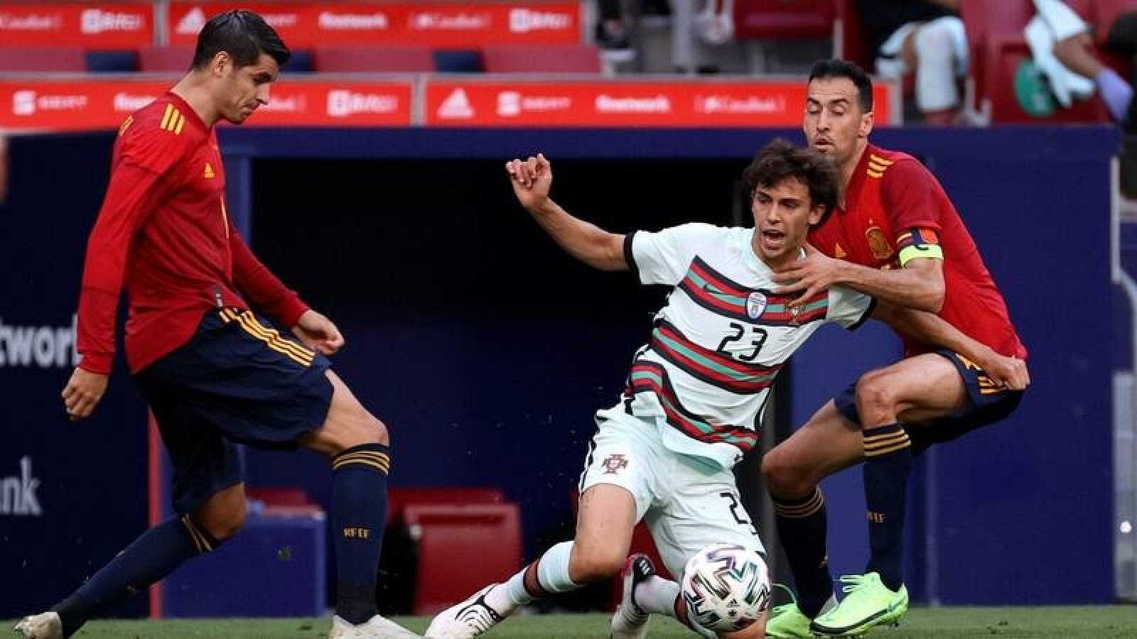 Resumen del España 0-0 Portugal, amistoso previo a la Eurocopa