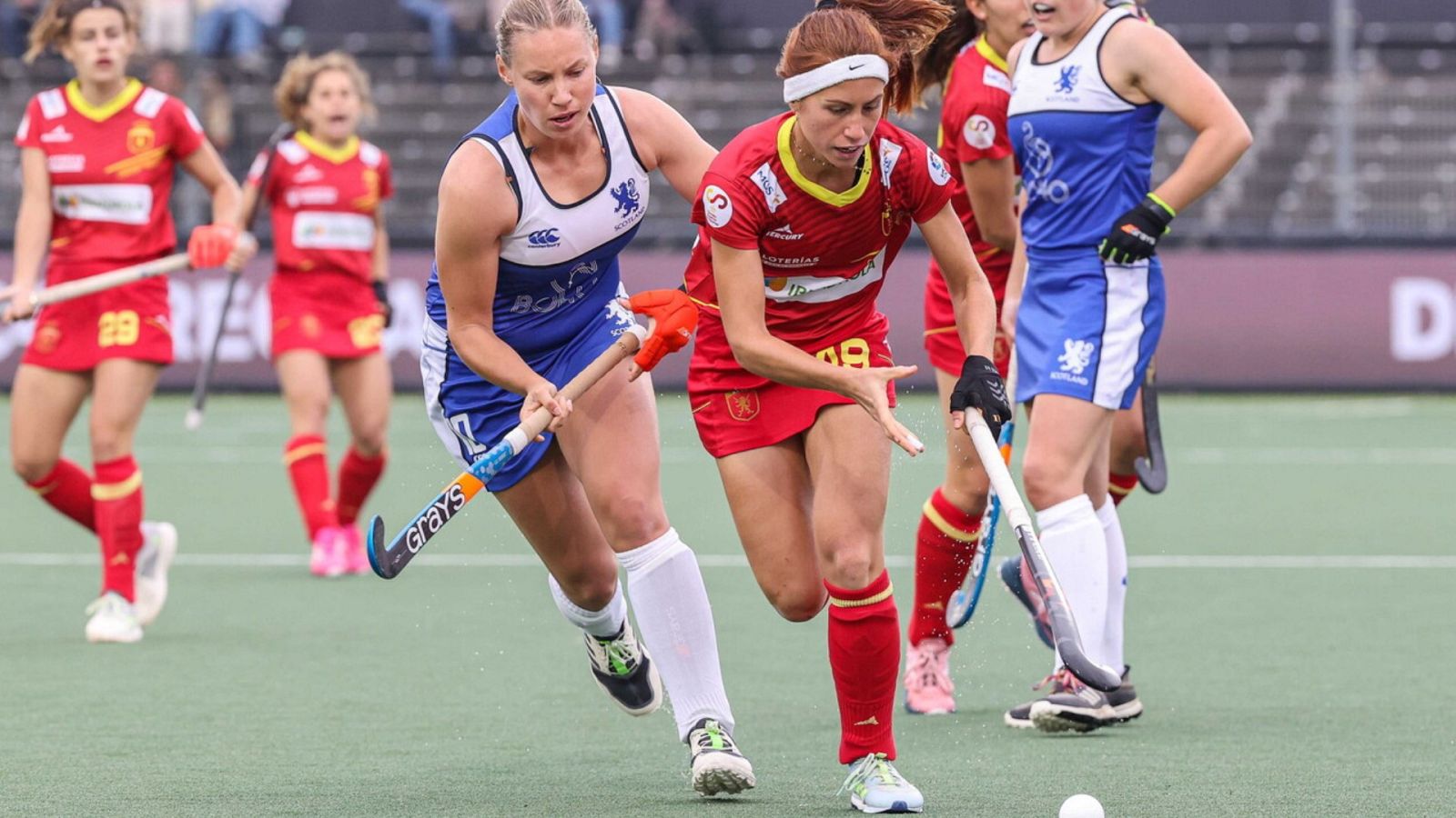 Hockey hierba - Campeonato de Europa femenino: España - Escocia - ver ahora
