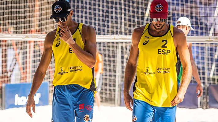 Telediario 1 - Herrera y Gaviria logran la plaza para Tokio 2020 en voley playa