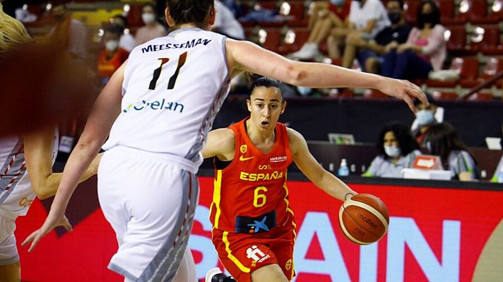 Gira preparación de Eurobasket femenino: España - Bélgica