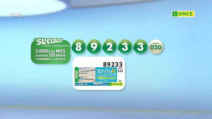 Sorteos ONCE - Sorteo ONCE - 05/06/21