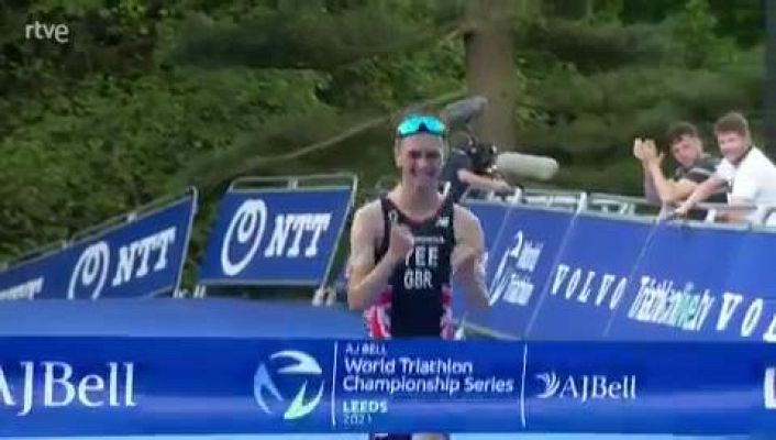 Triatlón - El triatleta Alex Yee estrena su palmarés en Leeds; Fernando Alarza, cuarto y caída de Gómez Noya