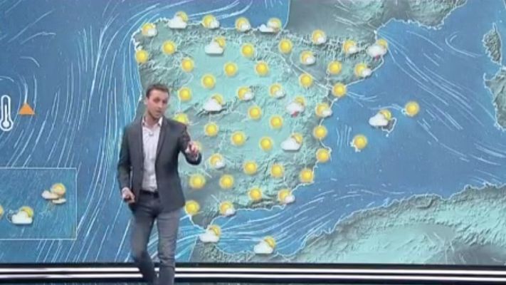 Telediario 1 - La semana comienza estable y con calor, sobre todo en Andalucía