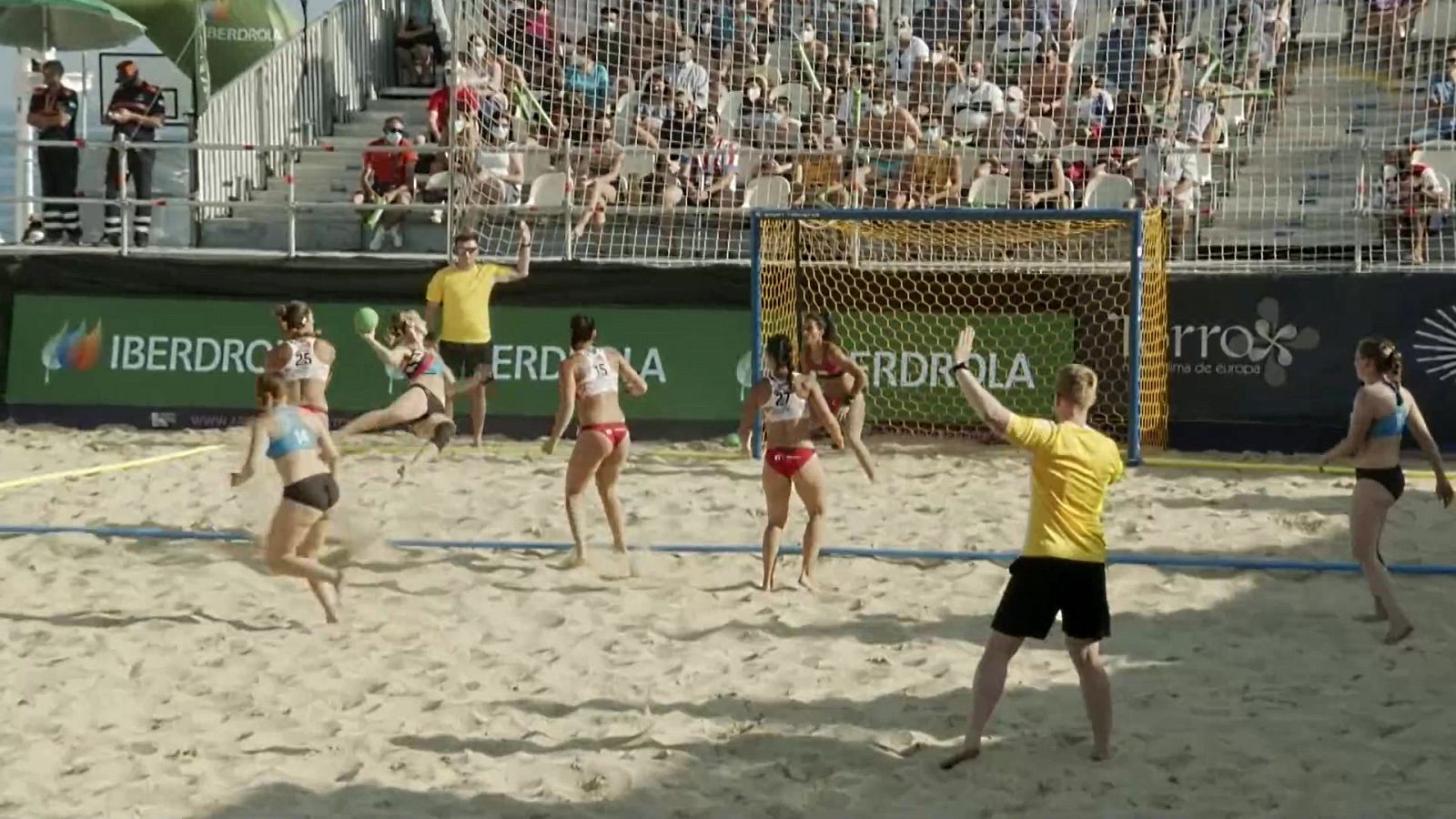 Balonmano playa - Copa de Europa de clubes. Final femenina