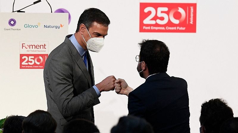 Sánchez pide en Cataluña abandonar "justificaciones  y revanchas y apostar por soluciones"