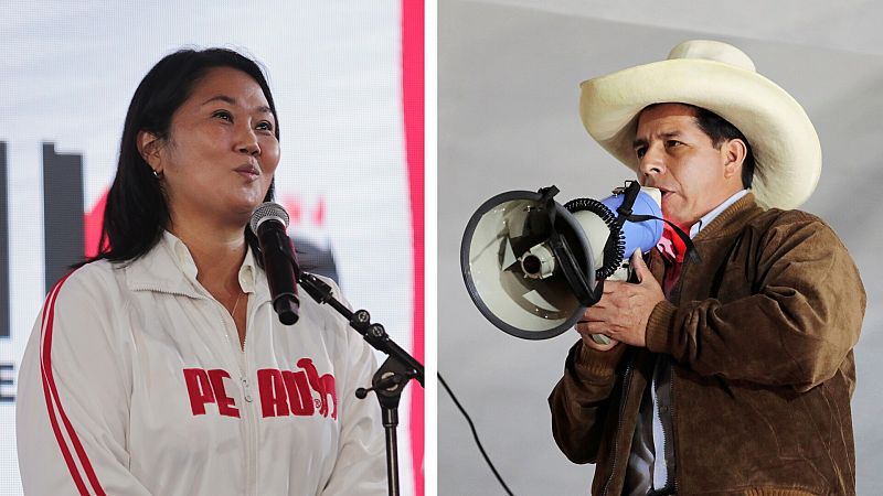 Fujimori adelanta a Castillo en las elecciones de Perú - Ver ahora