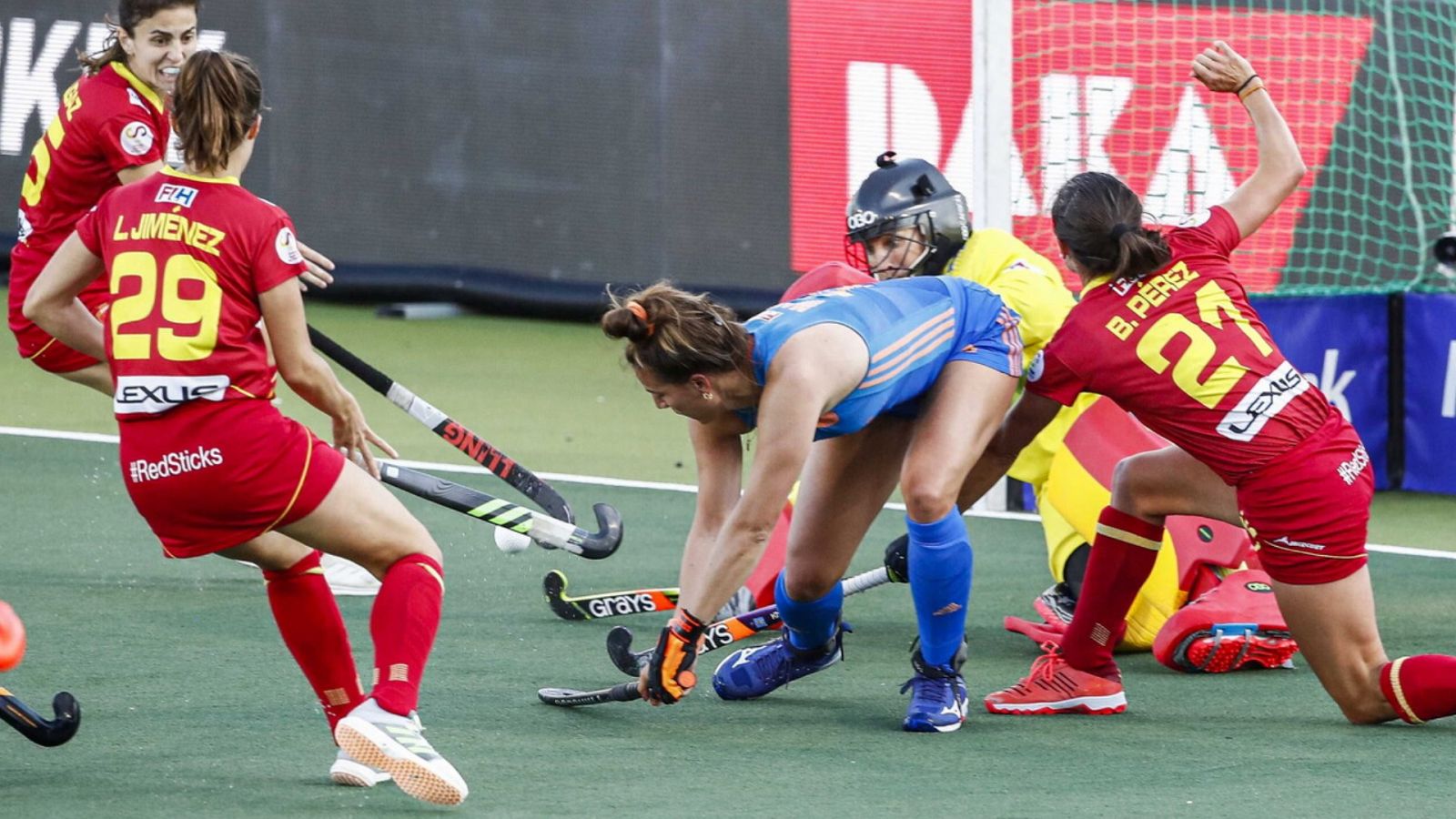 Hockey hierba - Campeonato de Europa femenino: España - Países Bajos