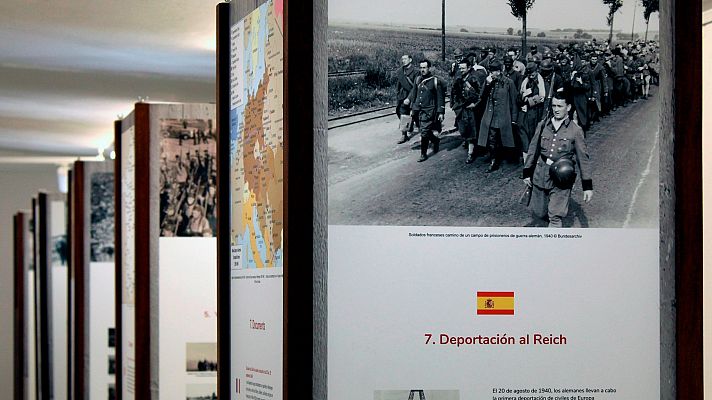 Telediario 1 - Berlín recuerda a los españoles obligados a trabajar para el nazismo
