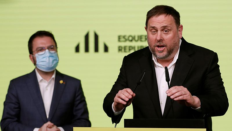 ERC defiende que Junqueras siempre ha apostado por el "diálogo" y Junts y la CUP le piden no renunciar a la vía unilateral