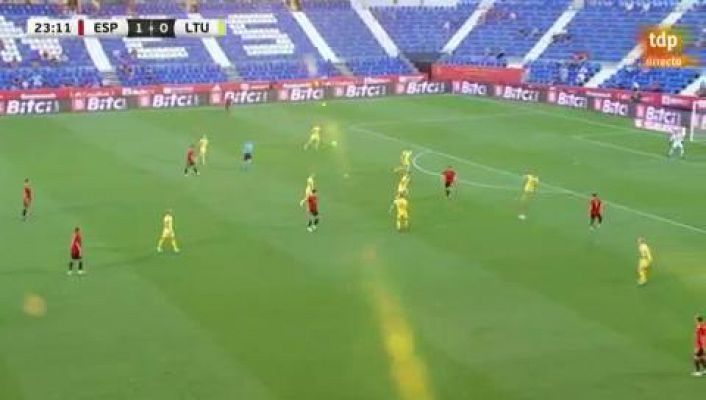 Fútbol - España - Lituania | Brahim define a la perfección (2-0)