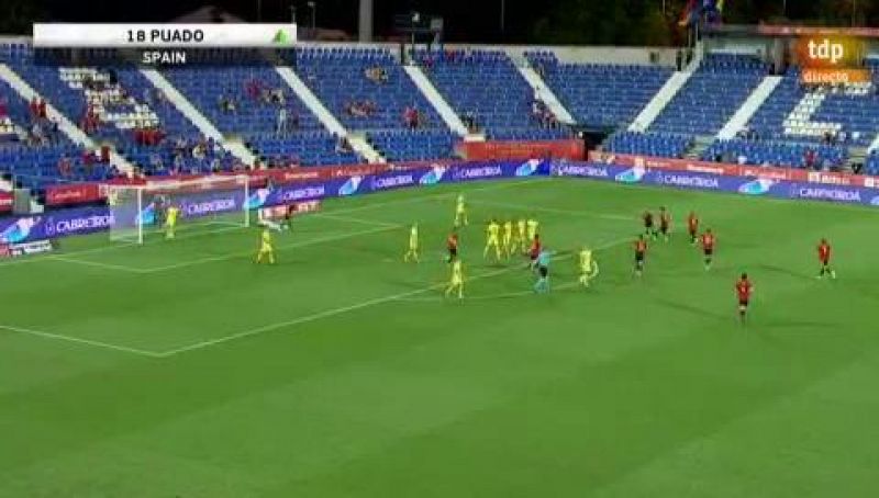 España - Lituania | Gol de falta directa de Miranda (3-0)