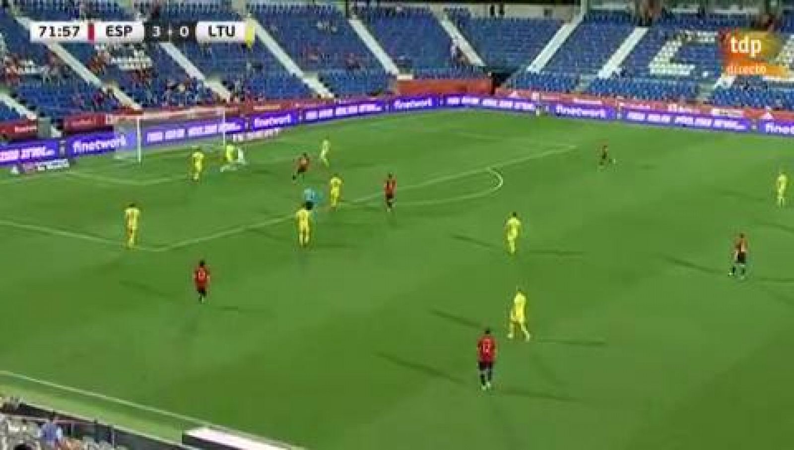 Javi Puado anota el cuarto de España a Lituania | Ver