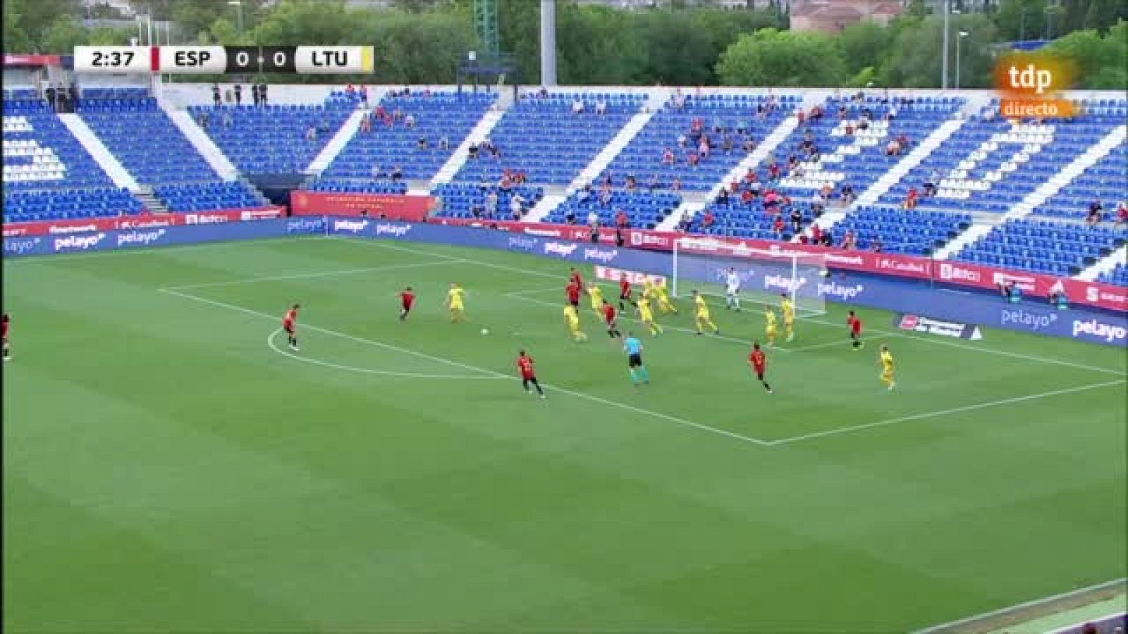 Resumen y goles del amistoso España 4-0 Lituania