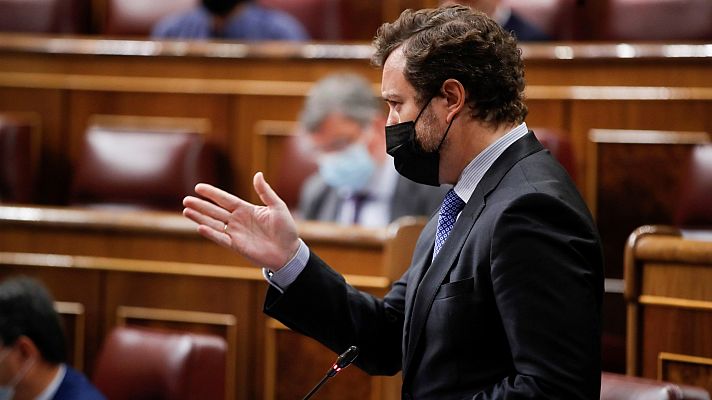 Espinosa de los Monteros afirma que en Colón habrá "españoles de todo color político" y Calvo le acusa de mentir a "granel" sobre los indultos